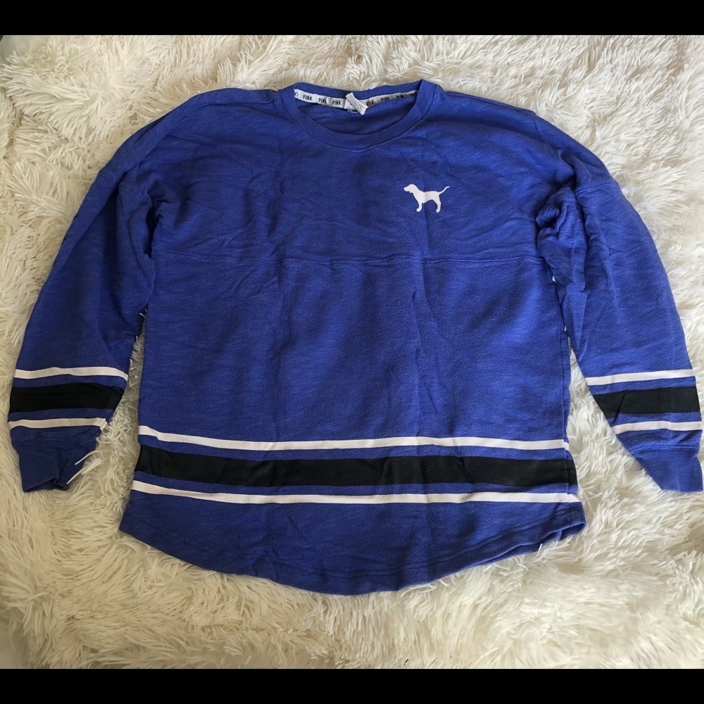 Vs pink long sleeve sweater top